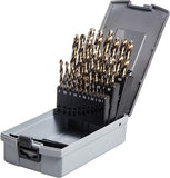 Mehrbereichsbohrer HSS-Co5, Kassette 25-teilig