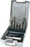 HSS Kombi-Gewindebohrersatz M3-M10, Bitaufnahme und Halter